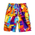 thumbnail image 1 of LSLJS Shorts Décontractés pour Hommes Style Vacances Impression Spéciale Impression Plage Séchage Rapide. Shorts pour Hommes, 1 of 2