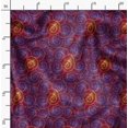 thumbnail image 2 of Soimoi polyester Crepe Fabric Shells Ocean Fabric Prints By Yard 52 Inch Wide, 2 of 6