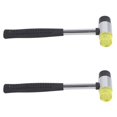 thumbnail image 4 of Rubber Mallet, 2pcs 25mm Detachable End Rubber Hammer  For Woodworking, 4 of 8