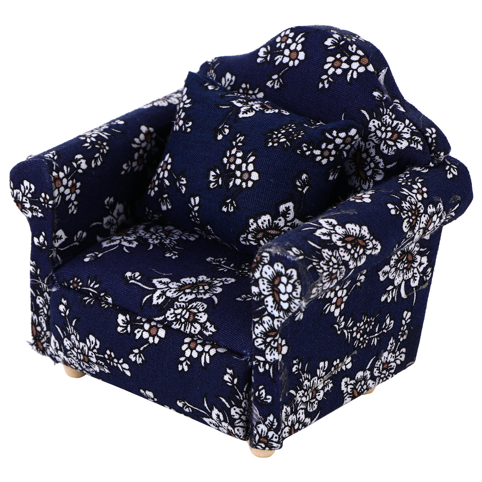 Mobutofu mini sofa Timber Blue for Bedroom Home Decoration 1 Sofa