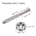 thumbnail image 2 of Unique Bargains Metric Tap and Die Set Machine Thread Screw Tap with Round Die M10 x 1.25mm, 2 of 6