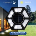 thumbnail image 4 of Dvkptbk Solar Light Ground Lights Outdoor with 12 LED Lights Source Automatic Induction-Outdoor Lights Garden Lights for Pathways Garden Yard Patio Lawns Lighting & Ceiling, 4 of 7