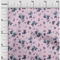 thumbnail image 2 of oneOone Cotton Flex Light Pink Fabric Florals Craft Projects Decor Fabric Printed By The Yard 40 Inch Wide, 2 of 4