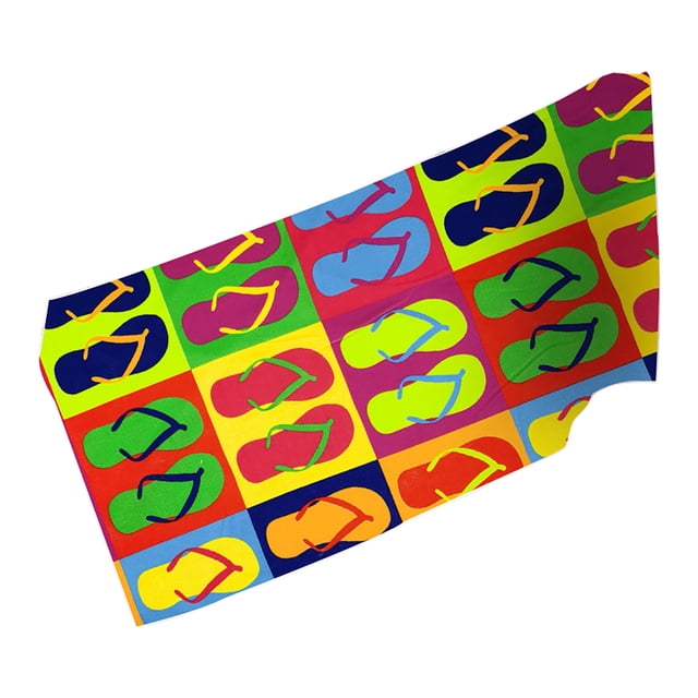 RKSTN Beach Towel Lightweight Colorful Bath Towel Sandproof Beach Blanket Towel For Travel Swimming Pool Absorbent Quick Dry Towel for Swimmers Pool Sand Proof Beach Towels