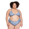 thumbnail image 1 of George Women's Plus Triangle Bikini Top, 1 of 6