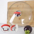 thumbnail image 4 of Unique Bargains Stainless Steel Pot Lid Knob Silicone Handle Cookware Cover Replacement Red, 4 of 7
