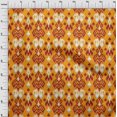 thumbnail image 3 of oneOone Cotton Poplin Fabric Paisley Ikat Decor Fabric Printed BTY 42 Inch Wide, 3 of 4