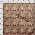 thumbnail image 3 of oneOone Velvet Light Brown Fabric Patchwork Craft Projects Decor Fabric Printed By The Yard 58 Inch Wide, 3 of 4