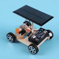 thumbnail image 4 of Assembled Racing Car Model Toy Easy to Assembly Wooden DIY Mini Solar Wireless Racing Car for Kids, 4 of 7
