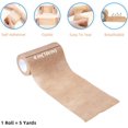 thumbnail image 5 of EcoNesxp 12 Pack Self Adhesive Elastic Bandage 4 Inch x 5 Yards Adhesive Bandage 4 Inch Inch 12 Pack Self Adhesive Elastic Bandage Pack Self Adhesive Elastic Bandage x Adhesive Bandage, 5 of 5