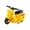 Yellow#1319, variant on Rechargeable Pull Back Motorcycle Toy for Boys, Friction Powered Ride On Car with Moving Parts and Non Slip Wheels