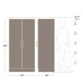 thumbnail image 4 of Prepac Elite 32 inch Storage Cabinet, Drifted Gray, 4 of 9