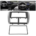 thumbnail image 1 of Double Din Car Radio Fascia, ABS Material Unique Appearance High Wear Resistance Navigation Panel Frame  for Vehicles Replacement for  Impreza 2007-2012, 1 of 7