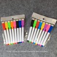 thumbnail image 3 of amdohai Dry Erase Markers with Eraser Cap, Assorted Colors, 8 Count, 3 of 4