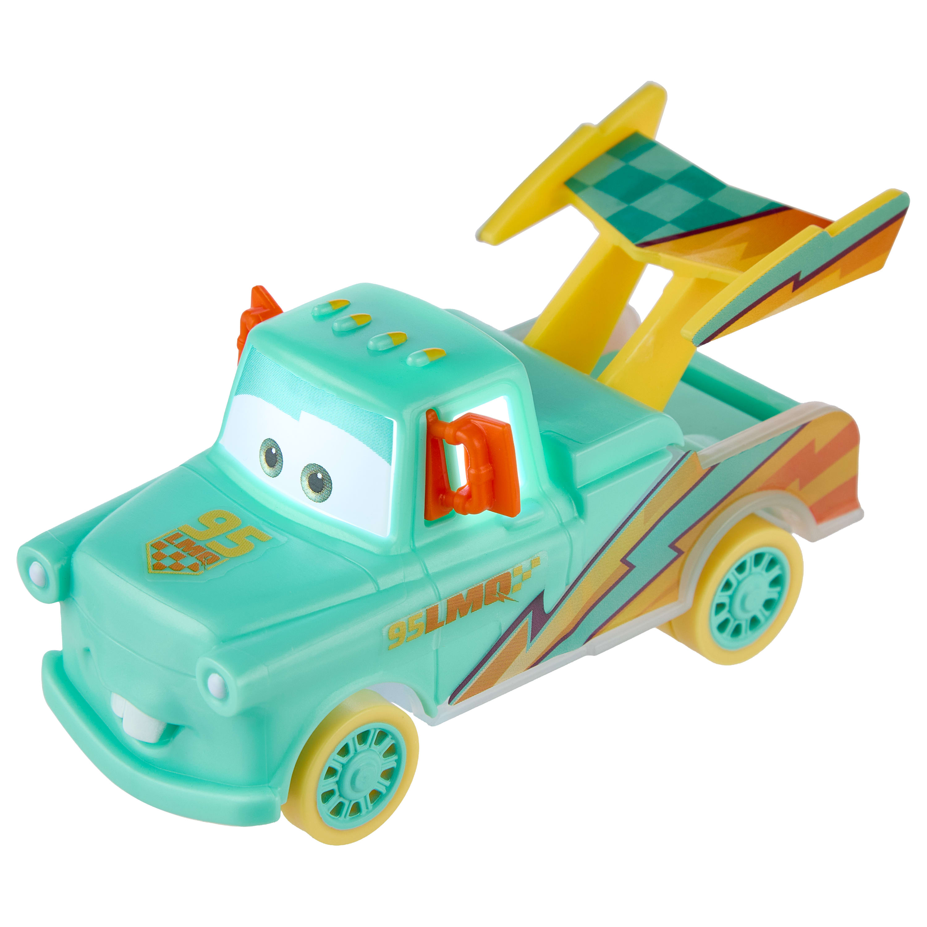 Disney-and-Pixar-Cars-1:55-Scale-Toy-Vehicle-with-Colorful-Light-Up-Features