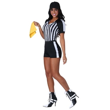 Racy Referee Costume for Women