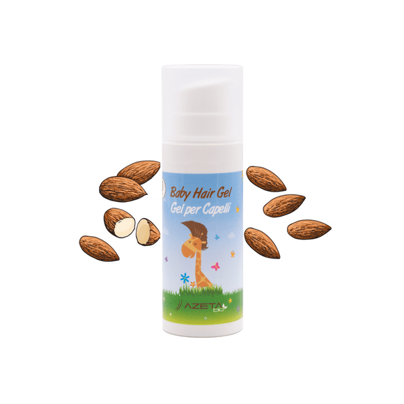 2 Certified Organic Baby Hair Gel | AZETABIO | BPA Free | Toxic FREE | Non GMO |Set Of 2 (50ml)