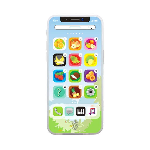 Green Kids Educational Phone Toy Touch Screen Learning Machine