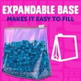 thumbnail image 4 of Ziploc Large Food Storage Slider Bags, Puncture-Resistant with Easy Close Slider, Expandable Bottom, BPA Free, Microwave Safe, 45 Count, 4 of 8