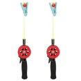thumbnail image 1 of EIGTHTAIL Fishing Rod & Reel Combo ABS Material Mini Size 13.3” Ice Fishing 2-Piece Rod (Kids), 1 of 8