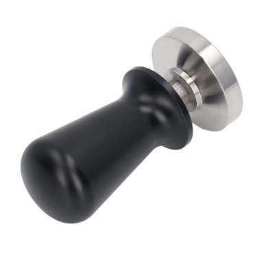 Marteau pour Poudre de Café, Tasseur à Café Noir à Conception Ergonomique en Acier Inoxydable 304 pour la Maison 51mm/2.0 Po,53mm/2.1 Po,58mm/2.3 Po