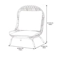 thumbnail image 3 of Better Homes & Gardens Willow Sage Cuddle Chair, 3 of 9