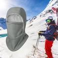 thumbnail image 4 of Unisex Windproof Thermal Ski Hood For Cold Weather Full Face Coverage Neck Gaiter Ideal Snowboarding Motorcycle Riding Outdoor Winter Sports, 4 of 4