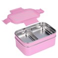 thumbnail image 2 of Bento Box, Recyclable Multipurpose Stainless Steel Bento Box Double Layer Safe Reusable With Compartment For School For Office For Travel Black,Pink,Green,Blue, 2 of 8