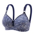 thumbnail image 1 of Clearance Sale 2025 Bra Women Clearance Lace Back Button Shaping Cup Adjustable Shoulder Strap Large Size Underwire Bra, 1 of 2