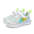 thumbnail image 2 of FAOWME Chaussures de Course Décontractées Confortables à Lacets en Maille pour Enfants Vert 11-11.5 Ans, 2 of 8