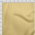 thumbnail image 3 of oneOone Tissu Cambric Coton Jaune Triangle Matériel de Robe Tissu Imprimé Tissu au Mètre 42 Pouces de Large - P9, 3 of 4