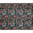 thumbnail image 4 of oneOone Tissu Polyester Spandex Bleu Marine à Fleurs Tissu pour Robe Tissu Imprimé Tissu au Mètre 56 Pouces de Large, 4 of 4