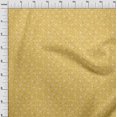 thumbnail image 3 of oneOone Cotton Cambric Dark Yellow Fabric Texture & Triangle Geometric Craft Projects Decor Fabric Printed By The Yard 56 Inch Wide, 3 of 4