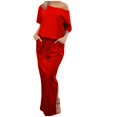 thumbnail image 2 of Gspmoly Robes d'Été pour Femmes, Robe d'Été Décontractée pour Femmes à Couleur Unie à Manches Courtes, Col Droit et Cheville avec Poches, Robes de Soirée pour Femmes Économies, 2 of 8