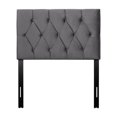 thumbnail image 1 of CorLiving Catalina Twin Size Diamond Tufted Velvet Headboard, 1 of 8