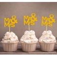 thumbnail image 1 of Darling Souvenir Wedding Cupcake Toppers Party Dessert Decorations - Pack Of 20, 1 of 3