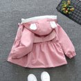 thumbnail image 4 of RXIRUCGD Children's Clothing Children's Spring Coats Small And Medium-sized Children's Spring Coats( Pink, Size:110 2 Years ), 4 of 4