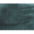 thumbnail image 4 of oneOone Georgette Viscose Fabric Greek Key Geometric Printed Craft Fabric BTY 42 Inches, 4 of 4