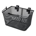 thumbnail image 2 of QualitChoice Iron Kids Bike Basket Front Bike Decoration Versatile Compatibility Features With Secure Leather Buckle Tricycles Snacks, 2 of 6