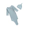 thumbnail image 2 of goowrom Sac de Couchage et Bonnet pour Bébés, Couleur Unie, Manches Longues, Col Rond, 2 of 6
