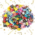 thumbnail image 3 of 48PCS PVC Cartoon Shoe Charms, Croc Charms, One Size, 3 of 5