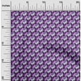 thumbnail image 2 of oneOone Georgette Viscose Purple Fabric Geometric Sewing Craft Projects Fabric Prints By Yard 42 Inch Wide, 2 of 5