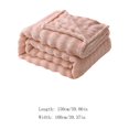 thumbnail image 3 of Tyidzon Throw Blanket Solid Colour Flannel Rabbits Hair Blanket Nap Cover Blanket Heavy Sofa Blanket Velvet Blanket, 3 of 8