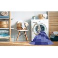 thumbnail image 2 of Ahgly Company Machine Washable Indoor Round Transitional Sky Blue Area Rugs, 8' Round, 2 of 7