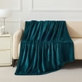 thumbnail image 1 of Mainstays OPP Throw Teal, 1 of 9
