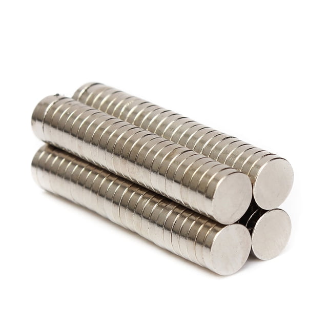100 Pcs Aimants Ronds Rares et Robustes 8*2 mm Aimants N50 Robustes