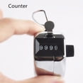 thumbnail image 2 of Fitness & Yoga Portable Number Counter for Training and Workouts – Durable Metal Hands-Free Tally Counter for Lap Digits and Repetition Tracking, 2 of 5