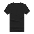 thumbnail image 4 of Birdeem Unisex T-Shirt Printed Pattern Casual Fashion Soild Color Short Sleeve Tops, 4 of 7