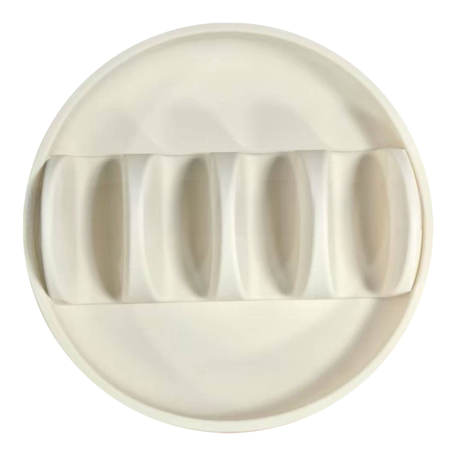 SXcggal Support avec Séparateurs Plateau de Service en Silicone Réutilisable pour Griller Outils de Cuisine Multifonctionnels Sains Incassables