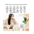 thumbnail image 5 of Wireless Indoor Outdoor Thermometer Digital Temperature Hygrometer With 3pcs Remote Sensors Home ,Easy to Operate, 5 of 5
